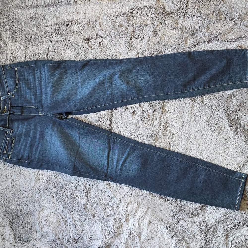 Paige Hoxton Dark Wash Ankle Soft Stretch Denim Jeans size 28
